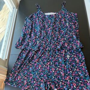 Grace & Lace Floral Romper